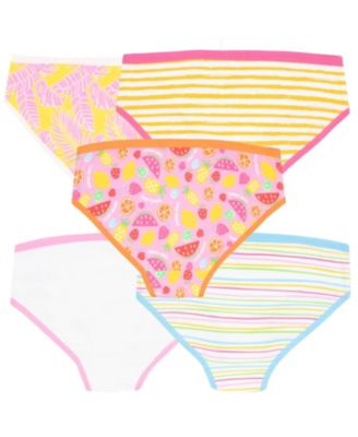 Little Girls Cotton 5 Pack Underwear