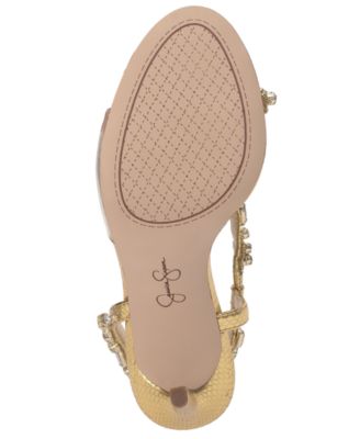 Women's Jaycin Barely-There Rhinestone Evening Sandals