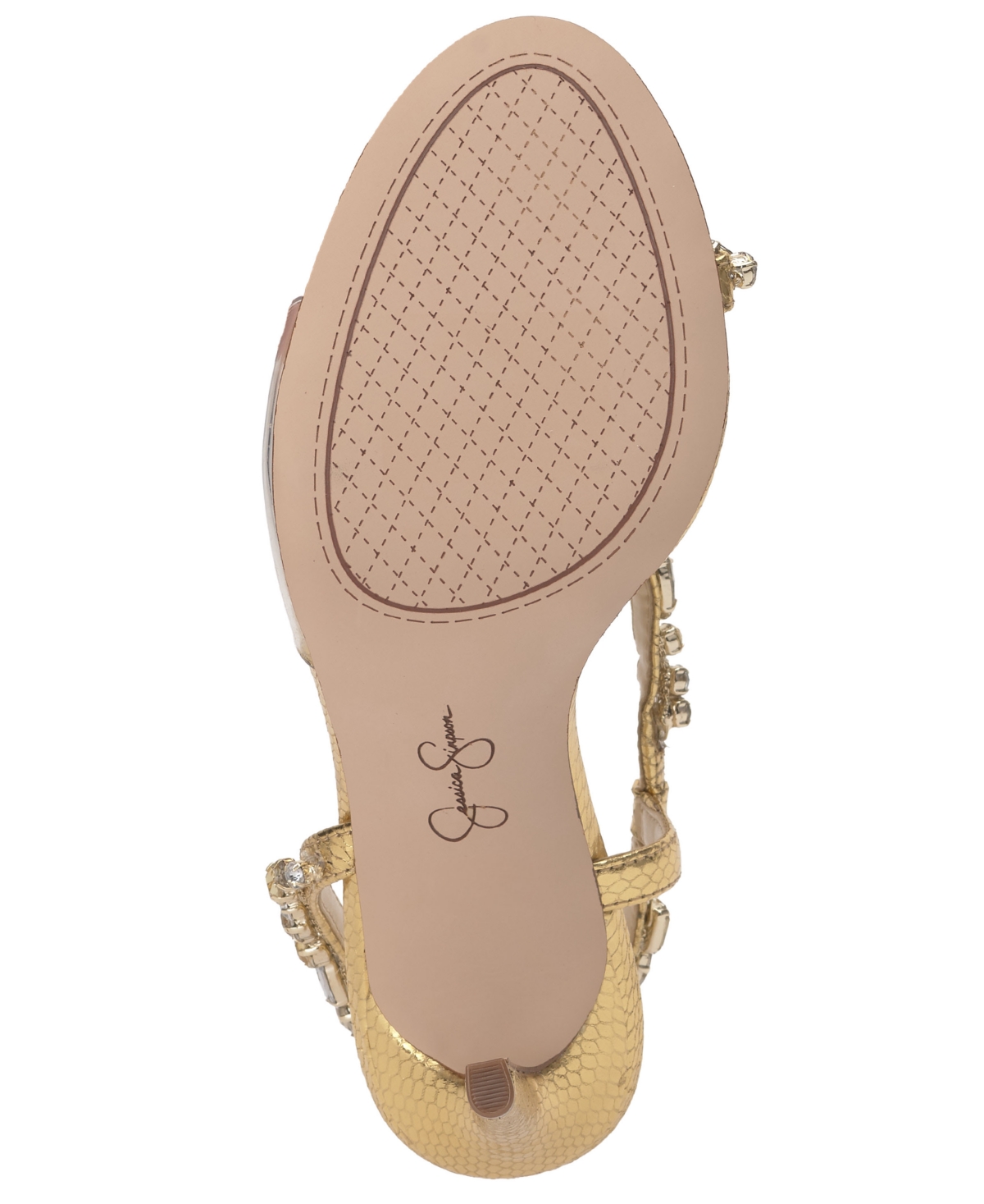 Jessica Simpson Jaycin Sandal In Gold