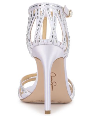 Women's Jivira Rhinestone Strappy Stiletto Sandals