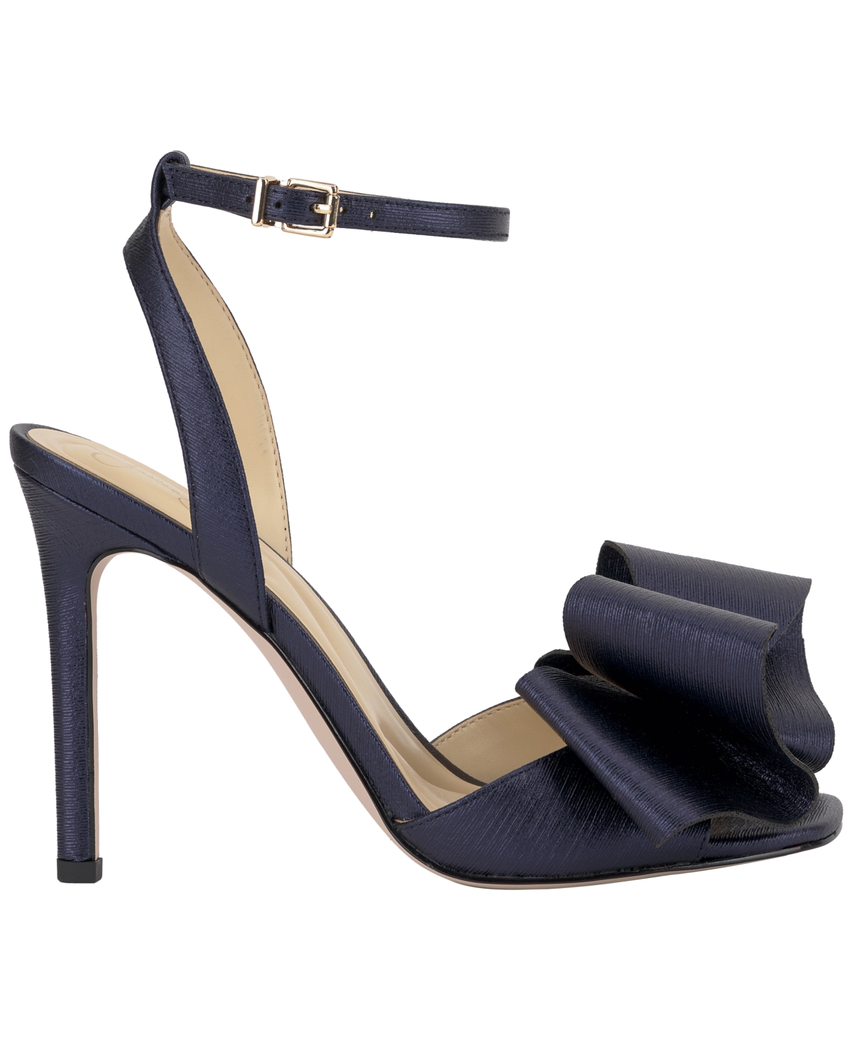 Jessica Simpson Women's Olivine Bow High-heel Stiletto Dress Sandals In Blue