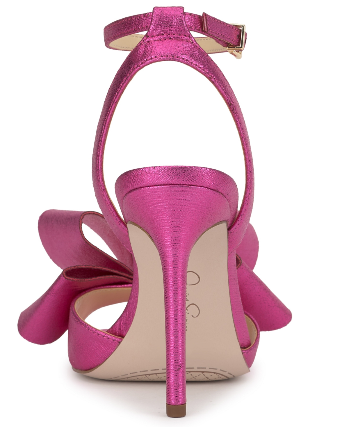 Jessica Simpson Women's Olivine Bow High-heel Stiletto Dress Sandals In Pink