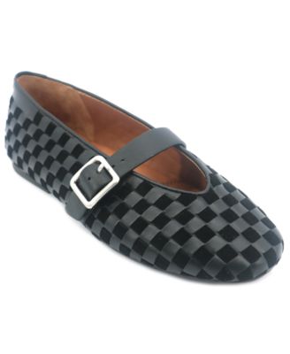 Women's Winifred Woven Square Toe Flats