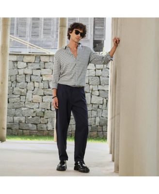 Men's Icy Blue Bi-Check Shirt