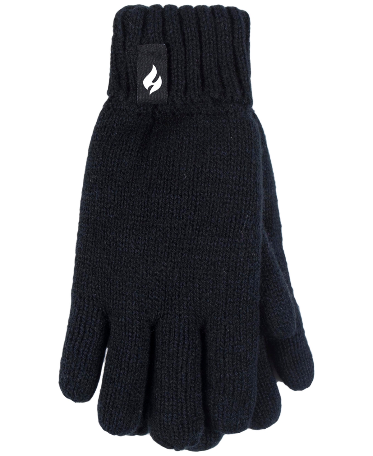 Heat Holders Boys 8-16 Storm Rider Gloves In Black