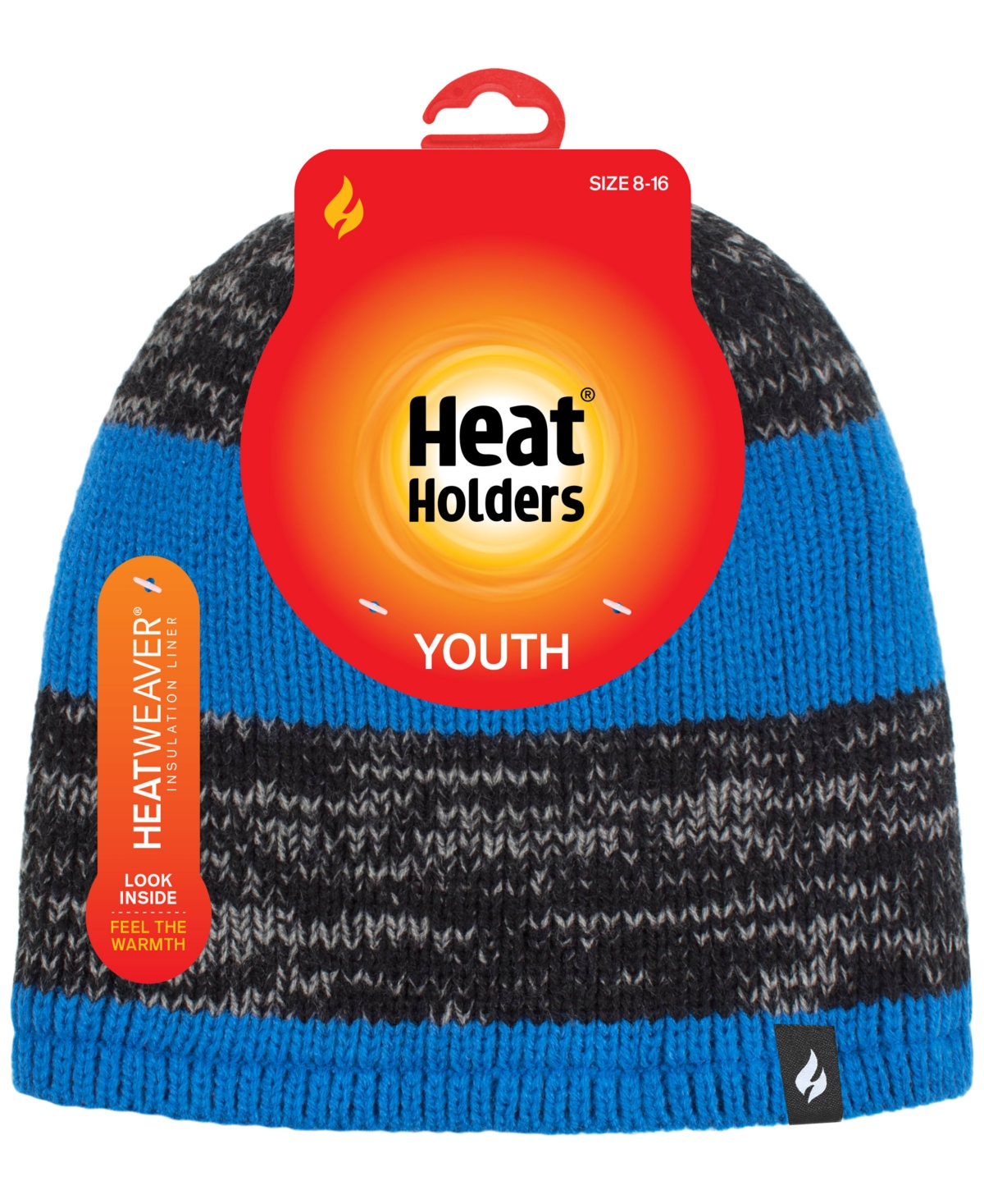 Heat Holders Boys 8-16 Discovery Hat In Black