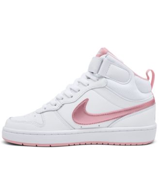 Big Girls Court Borough Mid 2 Casual Sneakers from Finish Line