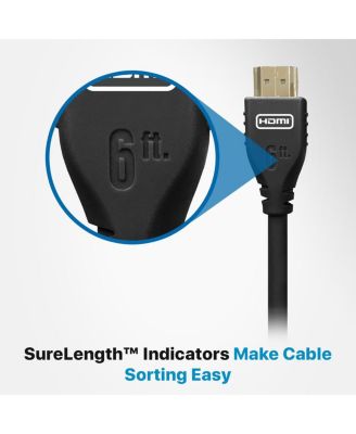 9' MicroFlex Pro AV/IT Integrator Series 8K 48Gbps HDMI Cable with ProGrip