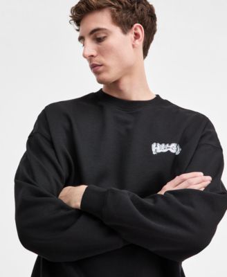 Men's Nyrocrew Cotton Logo Crewneck Sweatshirt