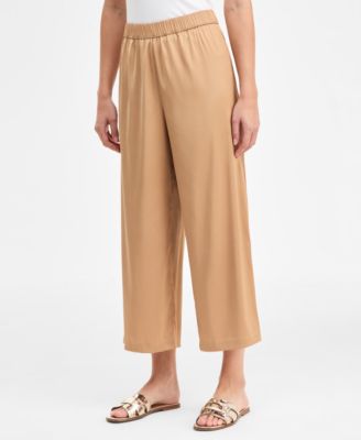 Women's Satin Pull-On Capri Pants, Macy's Exclusive