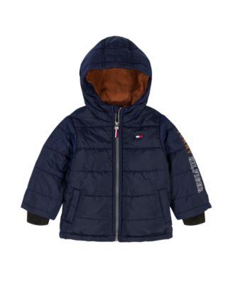 Tommy Hilfiger - Baby Boys Long-Sleeve Puffer Jacket