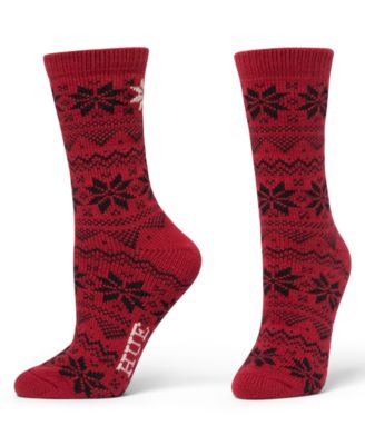 Women's 2-Pack Snowflake Crew Socks