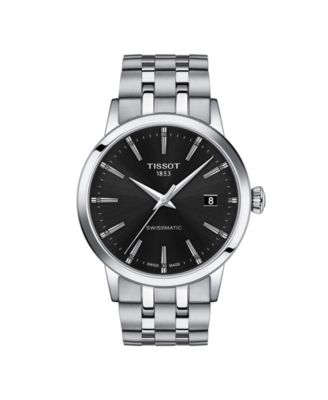 Tissot - Men's Swiss Automatic Classic Dream Stainless Steel Bracelet Watch 42mm