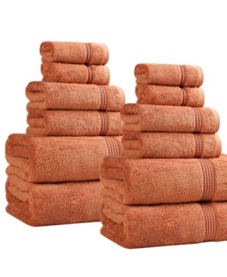 Egyptian Cotton 12-Pc. Towel Set