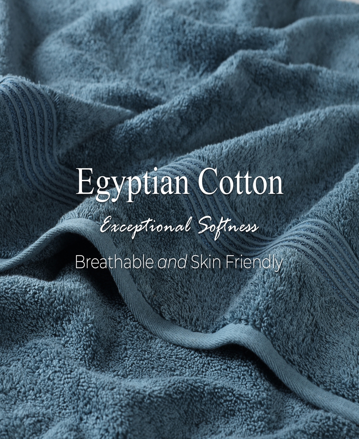 Superior Egyptian Cotton 9-pc. Towel Set In Blue