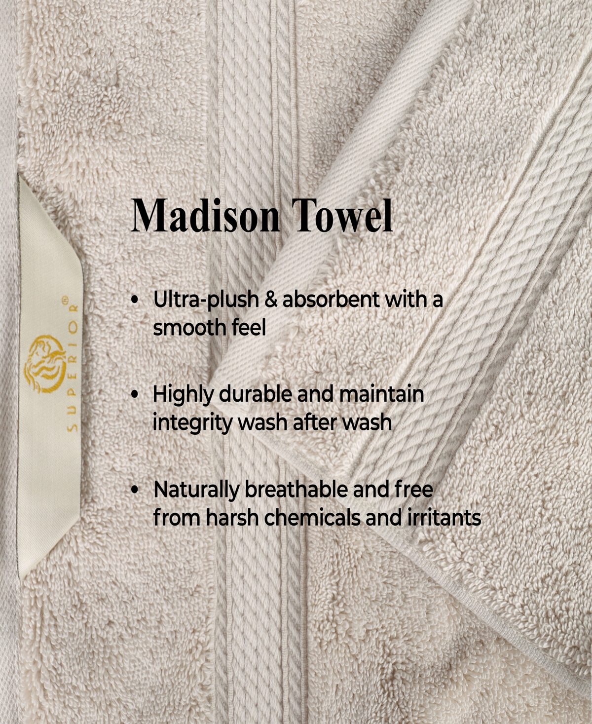 Superior Egyptian Cotton 8-pc. Towel Set In Gray