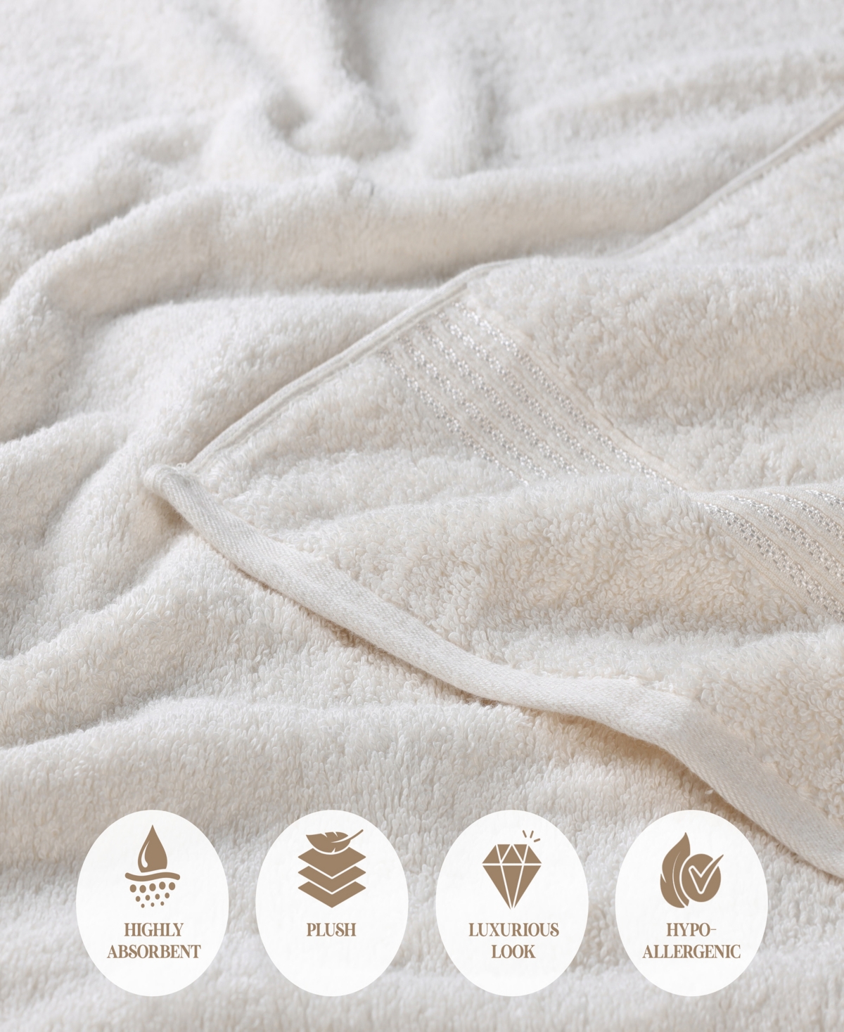 Superior Egyptian Cotton 9-pc. Towel Set In Neutral