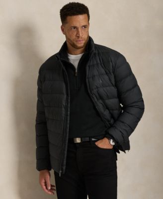 Men's Big & Tall Packable Mock Neck Jacket