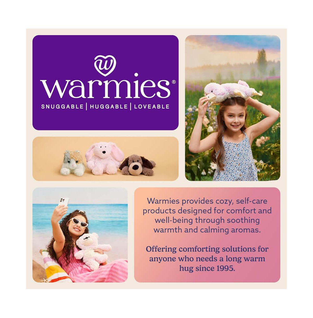 Microwavable French Lavender Scented Plush Pink Elephant