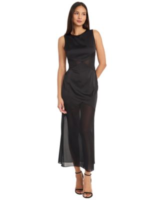 Donna Morgan - Women's Sleeveless Mesh Dress