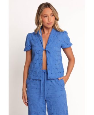 Women's Ksenia Embroidered Tie Top