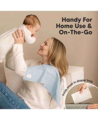 6pk Shea Baby Burp Cloths for Baby Boys and Girls, Burping Cloths for Babies, Newborn