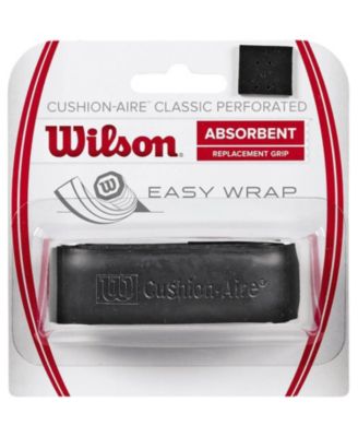 Cushion-Aire Classic Perforated Black Tennis Replacement Grip - Black