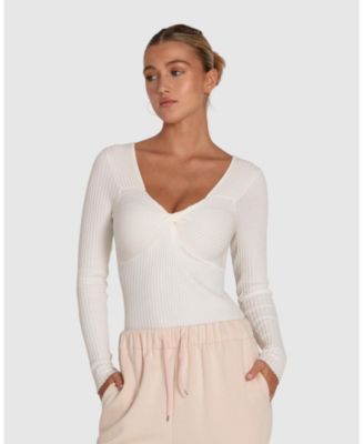 Women's Think Twice Long Sleeve Bodysuit