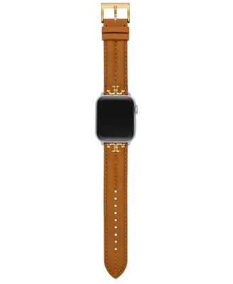 Tory Burch - The Kira Luggage Leather Strap For Apple Watch&reg; 38mm/40mm/41mm