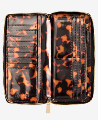 Angii Zip Around Tortoise Shell Wallet, Macy's Exclusive