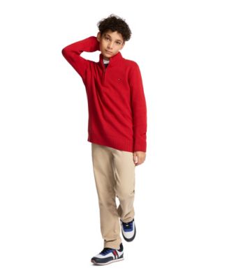 Boys 8-20 Quarter-Zip Sweater