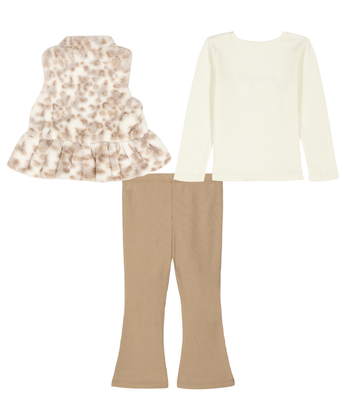 Juicy Baby Girls 3-Piece Vest, T-Shirt and Leggings Set