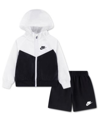 Nike Boys 4-7 Windrunner Full-Zip Jacket and Shorts Set