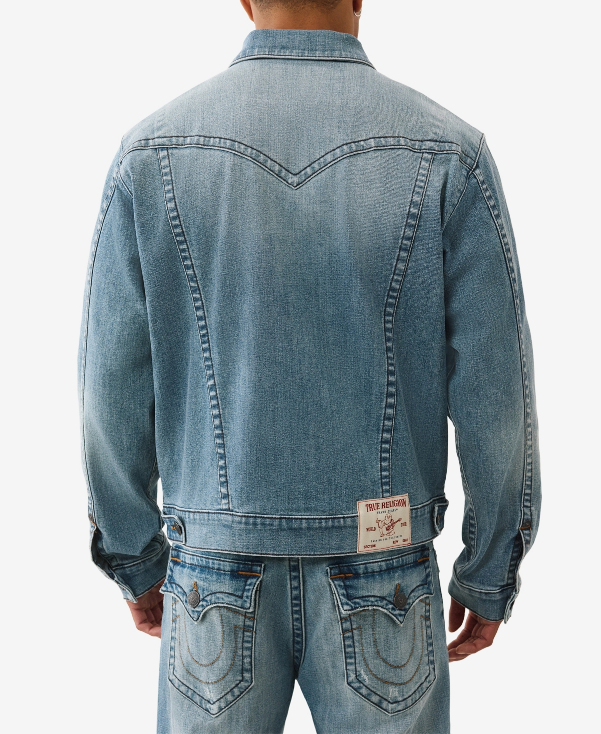True Religion Men's Oversized Denim Jacket