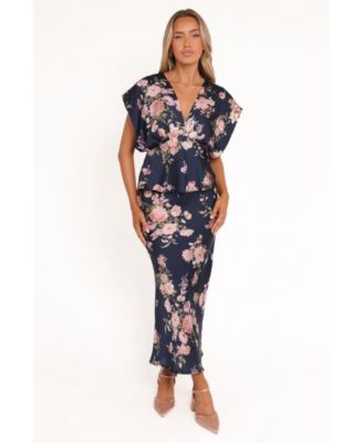 Women's Ricki Top - Navy Floral
