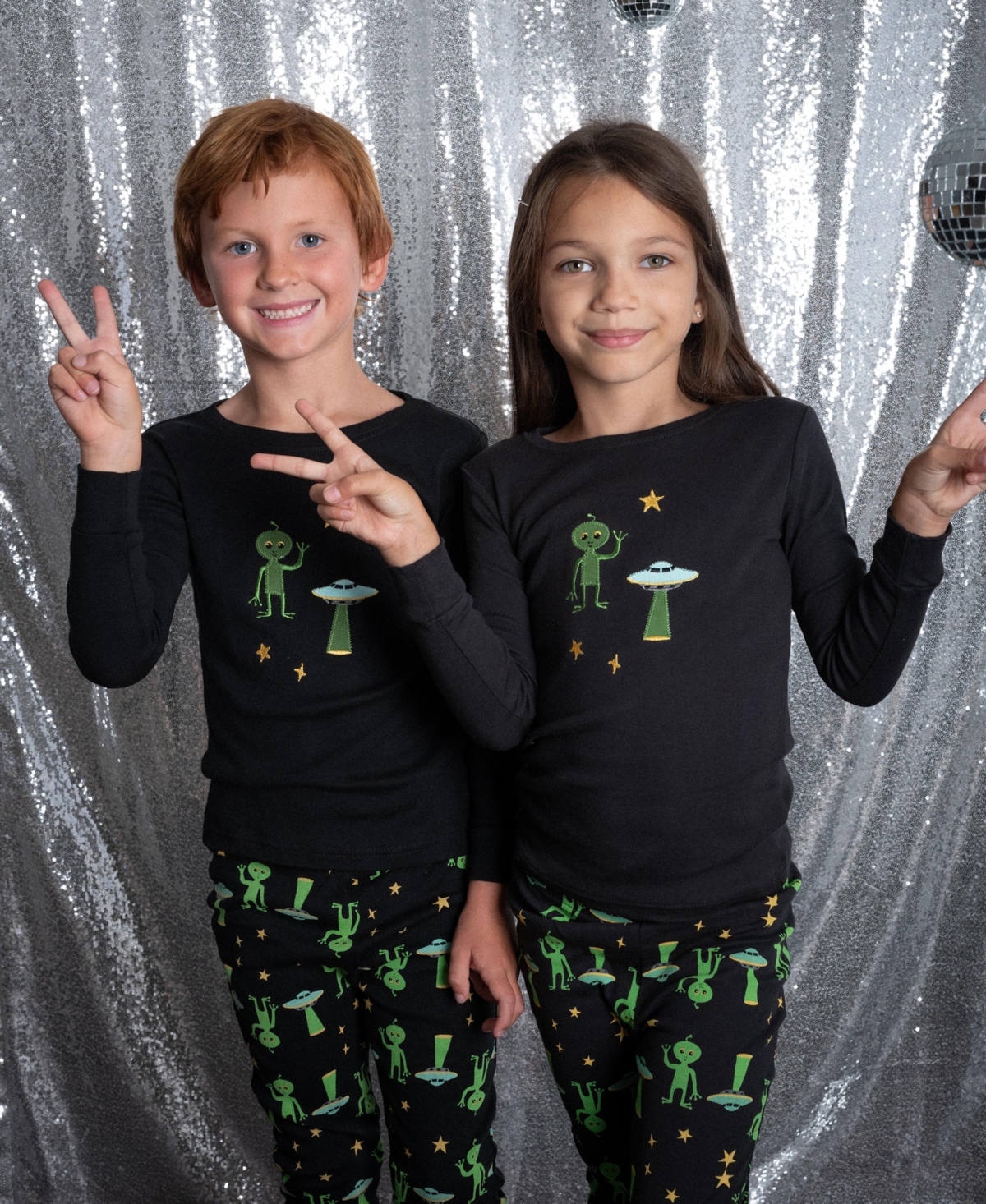 Leveret Toddler Two Piece Cotton Halloween Pajamas