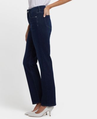 Petite High Rise Marilyn Straight Jeans