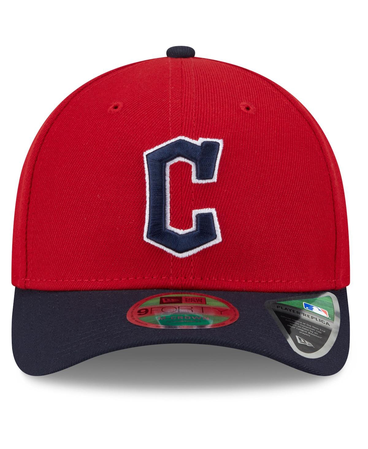 New Era Men's Navy Cleveland Guardians 2025 Mlb Postseason Side Patch 9FORTY Adjustable Hat