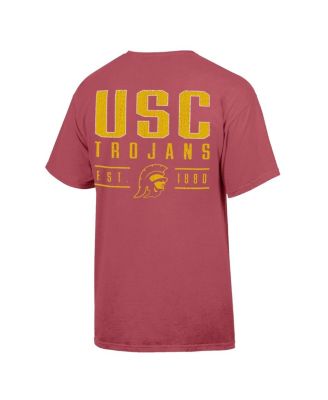 Men's Cardinal USC Trojans Big Name T-Shirt