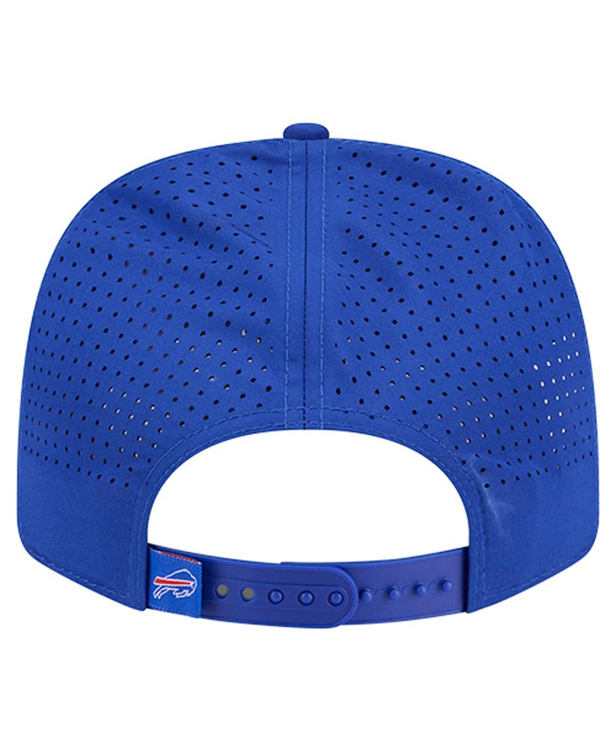 New Era Men's Royal Buffalo Bills Script 9SEVENTY Adjustable Hat