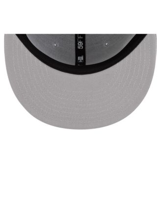 x Hyperfly Men's Gray Atlanta Braves 59FIFTY Fitted Hat