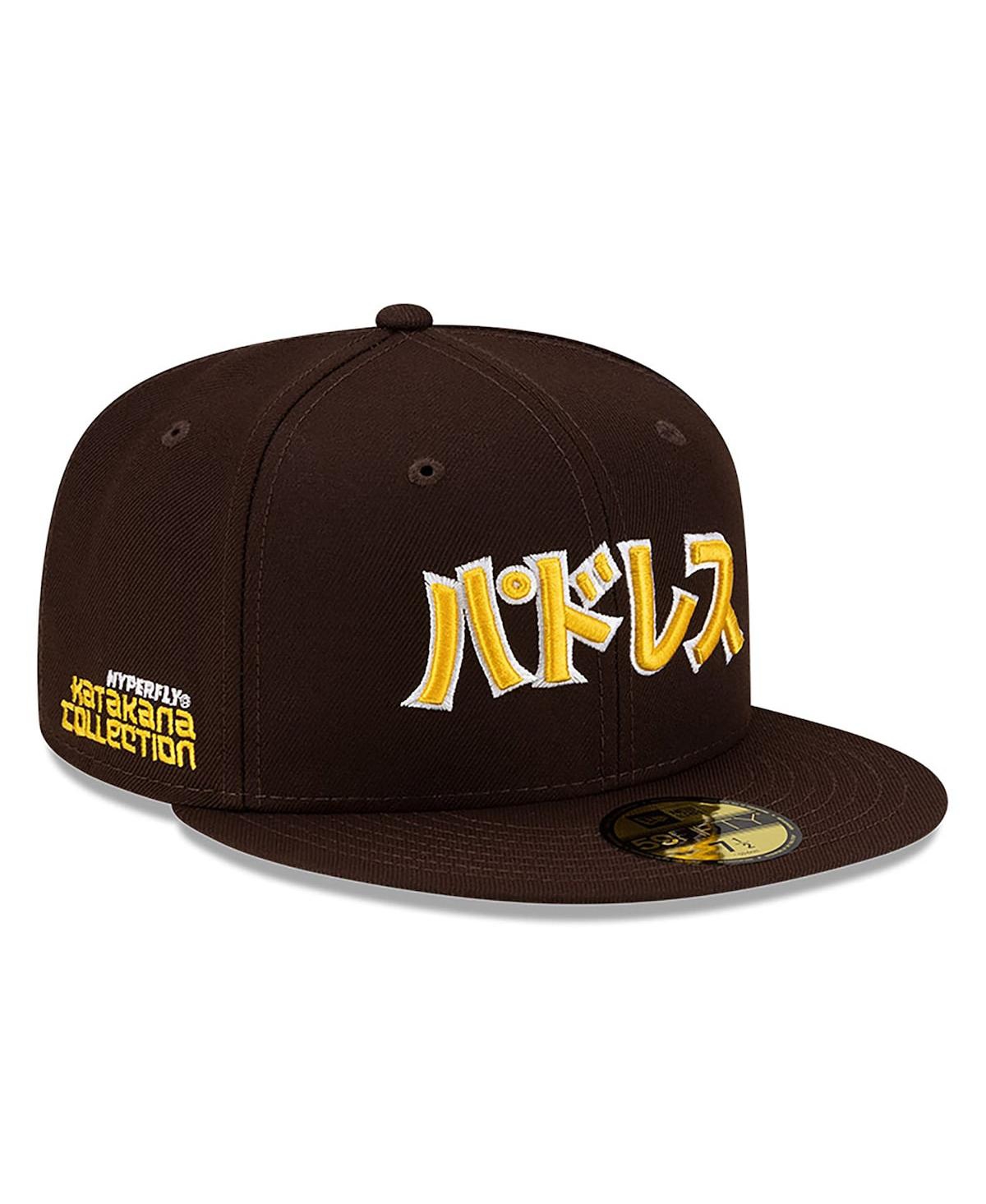 New Era x Hyperfly Men's Brown San Diego Padres 59FIFTY Fitted Hat