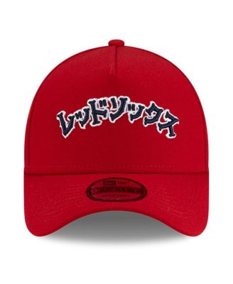 x Hyperfly Men's Red Boston Red Sox A-Frame 9FORTY Adjustable Hat