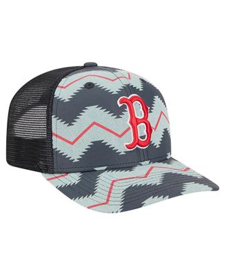 Men's Denim/Navy Boston Red Sox Aztec Denim 9SEVENTY Adjustable Hat