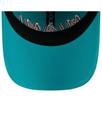 Men's Aqua Miami Dolphins 2025 Rivalries Collection Team 9TWENTY Adjustable Hat