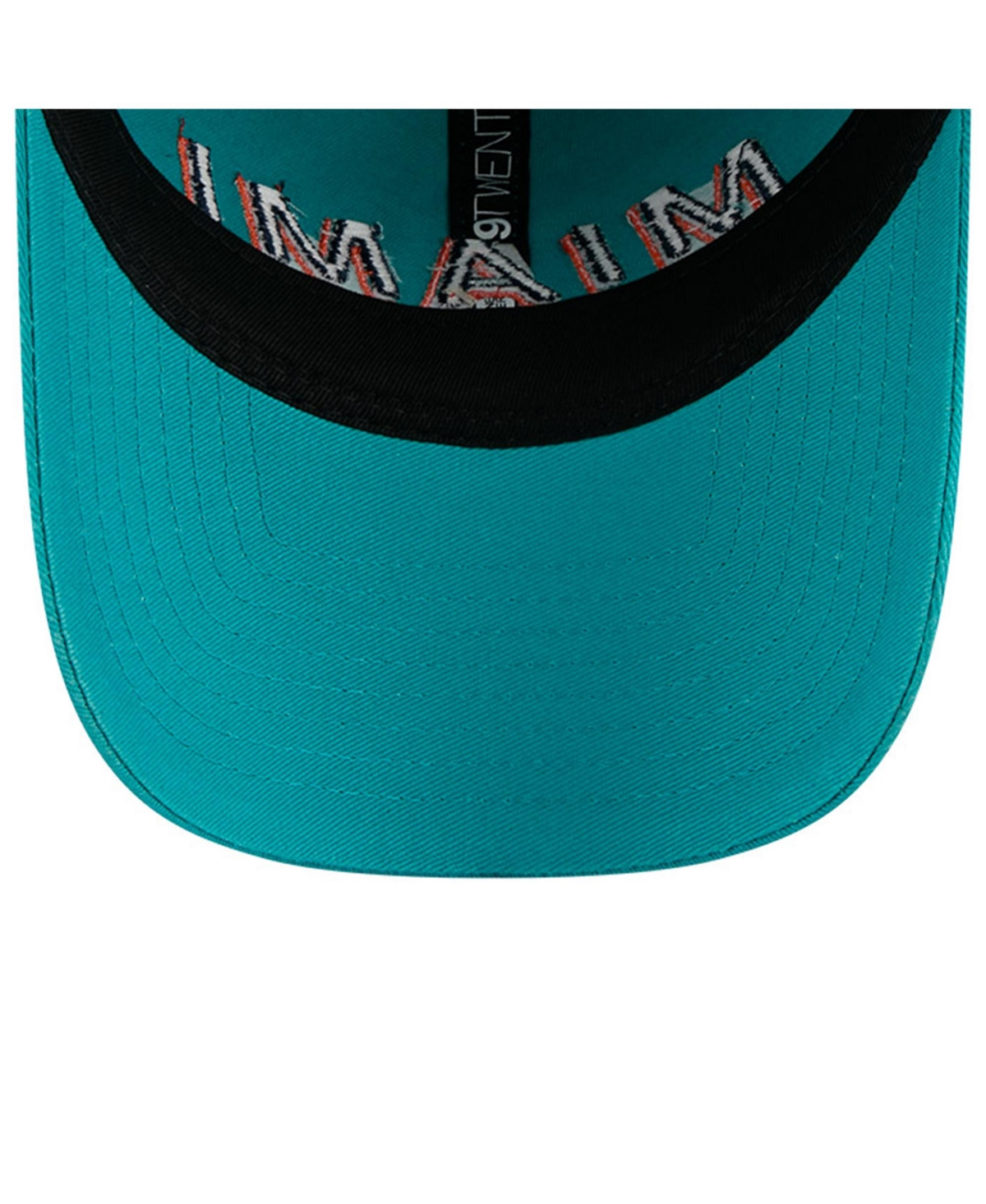 New Era Men's Aqua Miami Dolphins 2025 Rivalries Collection Team 9TWENTY Adjustable Hat