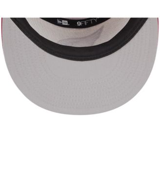 Men's Natural/Cardinal Arizona Cardinals 2025 Rivalries Collection Team Split Panel 9FIFTY Snapback Hat