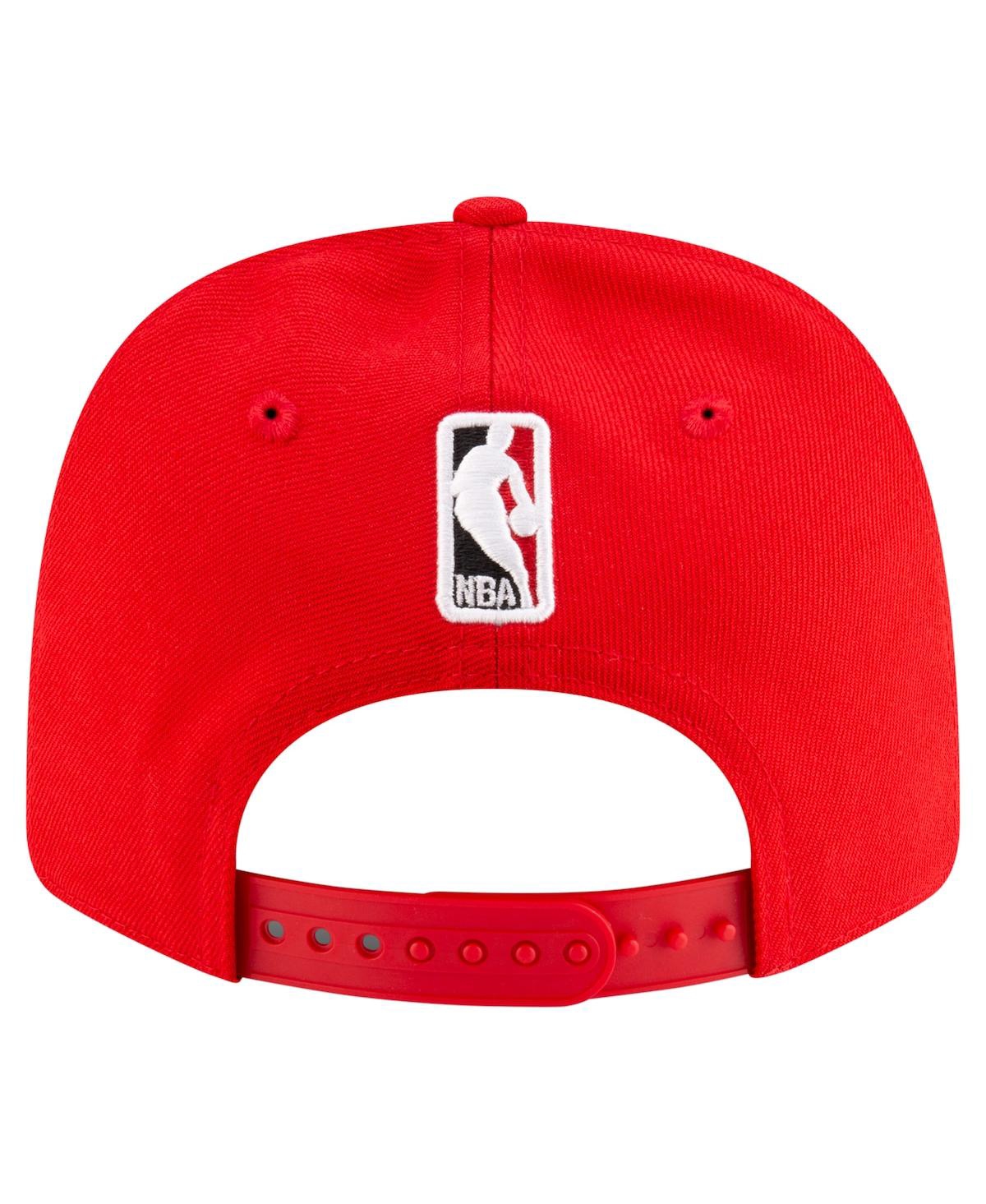 New Era Men's Red Houston Rockets 9SEVENTY Stock Adjustable Hat