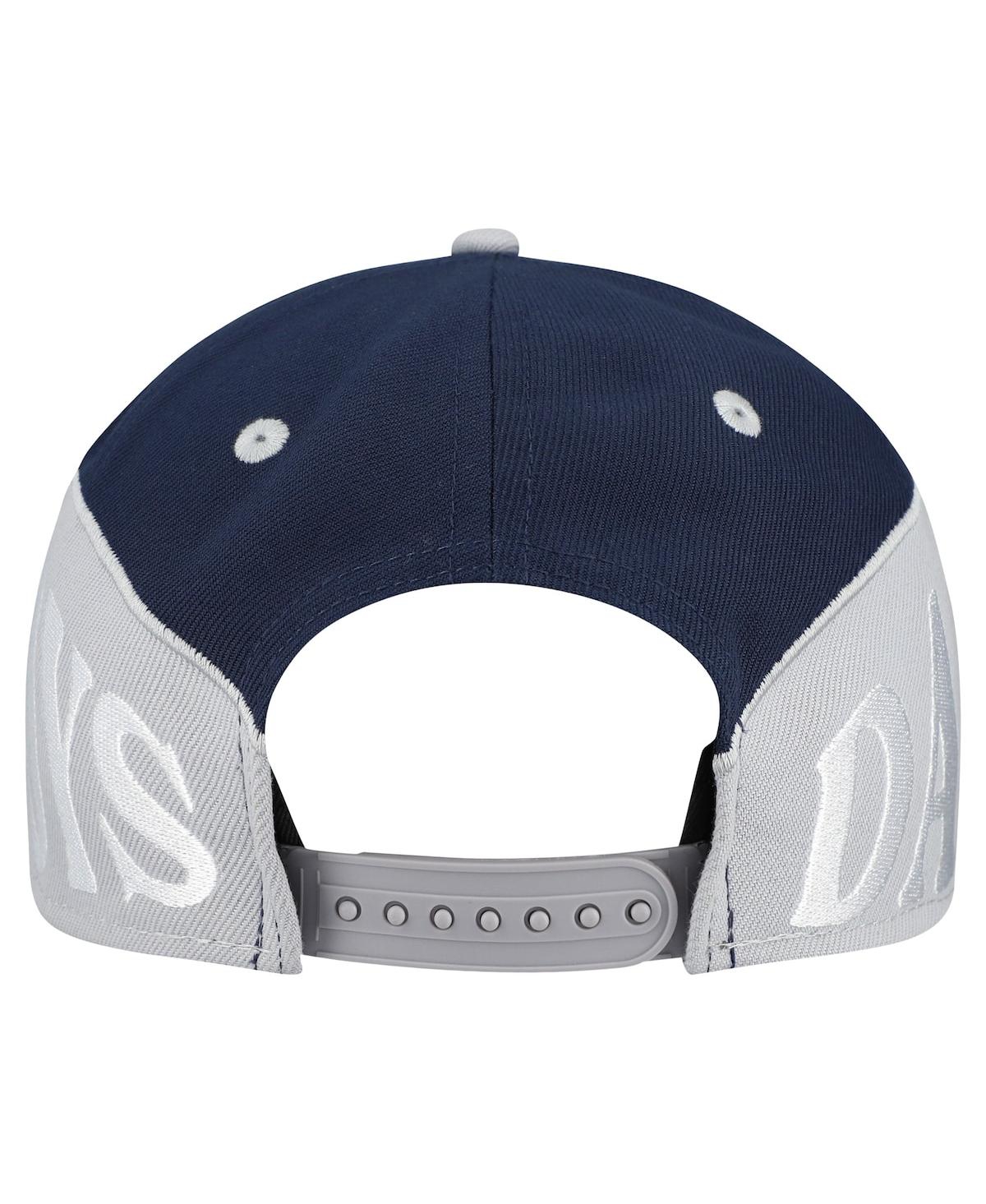 New Era Men's Navy Dallas Cowboys Split 9FIFTY Snapback Hat