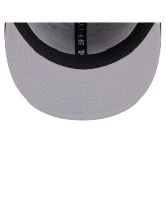 Men's Wine Cleveland Cavaliers Deceptor 59FIFTY Fitted Hat